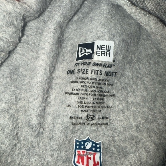 NFL NY Giants Beanie Men’s Pom Style Blue - Picture 3 of 4